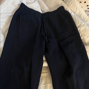 Garage Navy Blue Womans Sweatpants